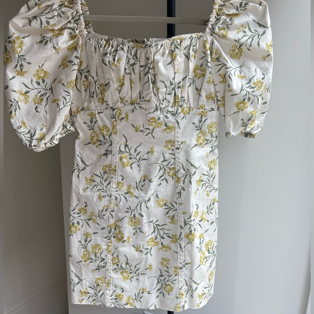 & Other Stories Corset Dress with Puff Sleeves